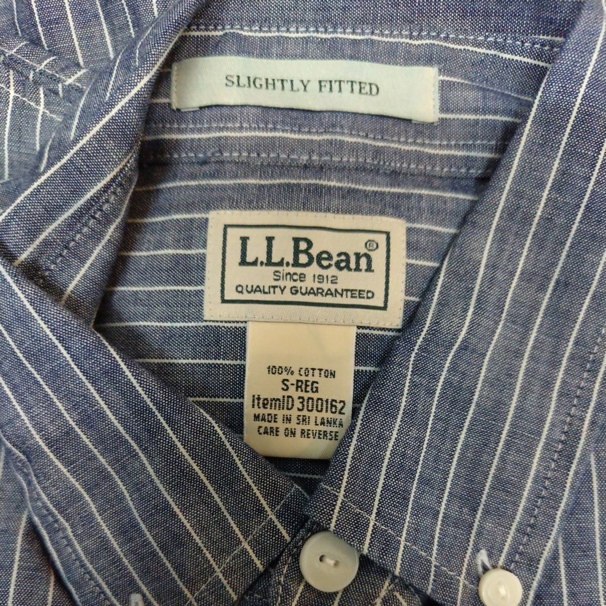 L.L.BEAN メンズＳサイズ長袖シャツ　JAPANFIT TRADITIONALFIT ３枚 SLIGHTLYFITTED　2枚　合計5枚　すべて新品未使用タグ付き定価60000円_画像8