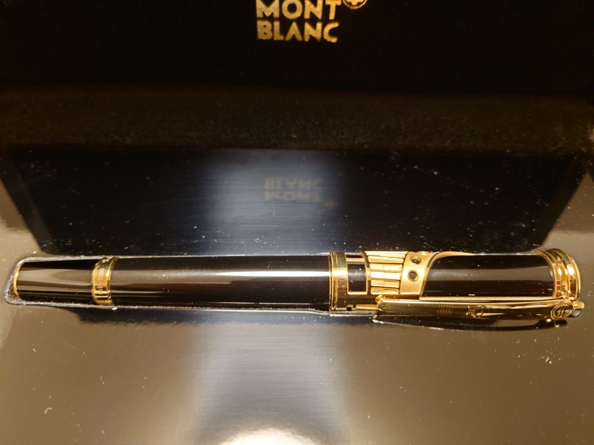  MONTBLANC モンブラン 万年筆 パトロンシリーズ2014 ヘンリー･E.スタインウェイ