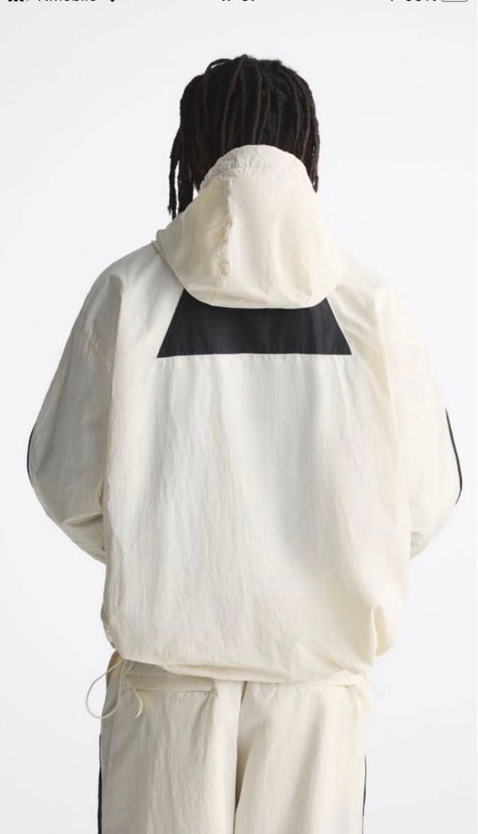 希少 zara カラーブロック テクニカルジャケット ナイロン 希少 zara カラーブロック テクニカルジャケット ナイロン
