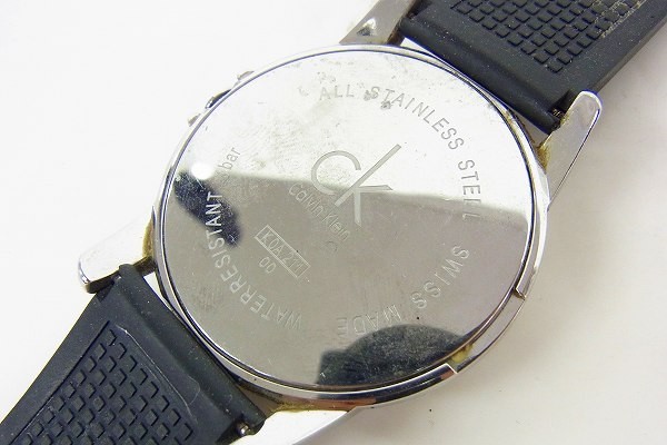W013-J22-773◎ カルバンクライン CK K0A.211 メンズ クォーツ 腕時計 現状品③◎_画像4