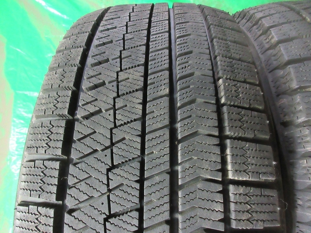 2021年製 ブリヂストン ブリザック BRIDGESTONE BLIZZAK VRX2 225/50R17 4本 No.4458S 雪 氷 冬タイヤ スタッドレス 80～90％残溝_画像4