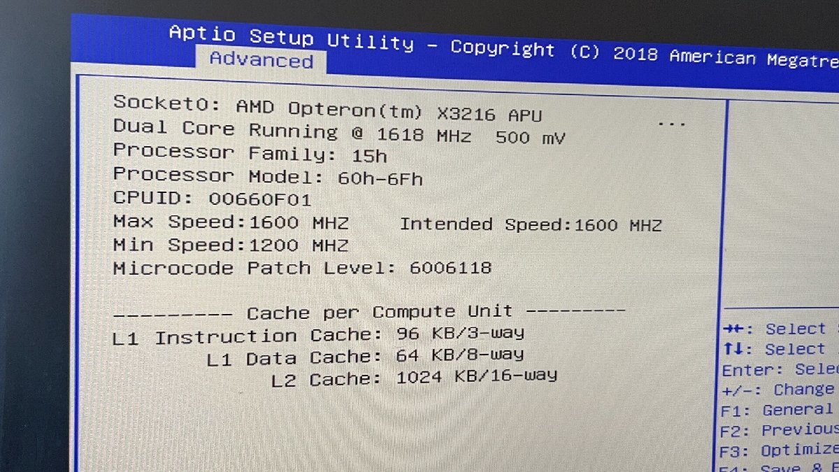 ジャンク現状BIOS起動済★HP HPE nas2cloud Gen10 Light AMD Opteron X3216 APU 8GB×1 HDD無し s2401308の画像2