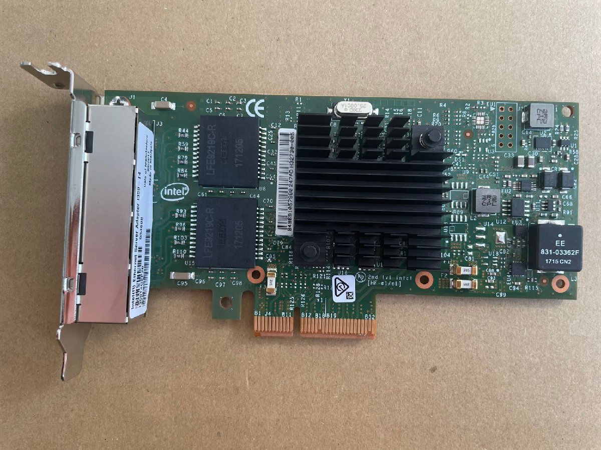 ジャンク現状品★Intel Ethernet Server Adapter I350-T4 ★AB915_画像1