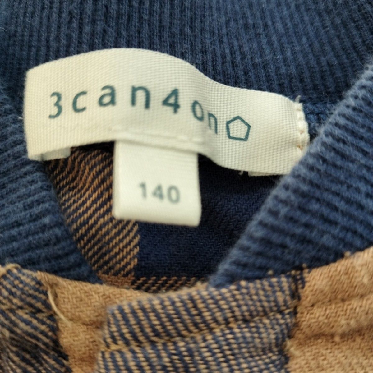 3can4on 長袖シャツ 140cmと120cmセット