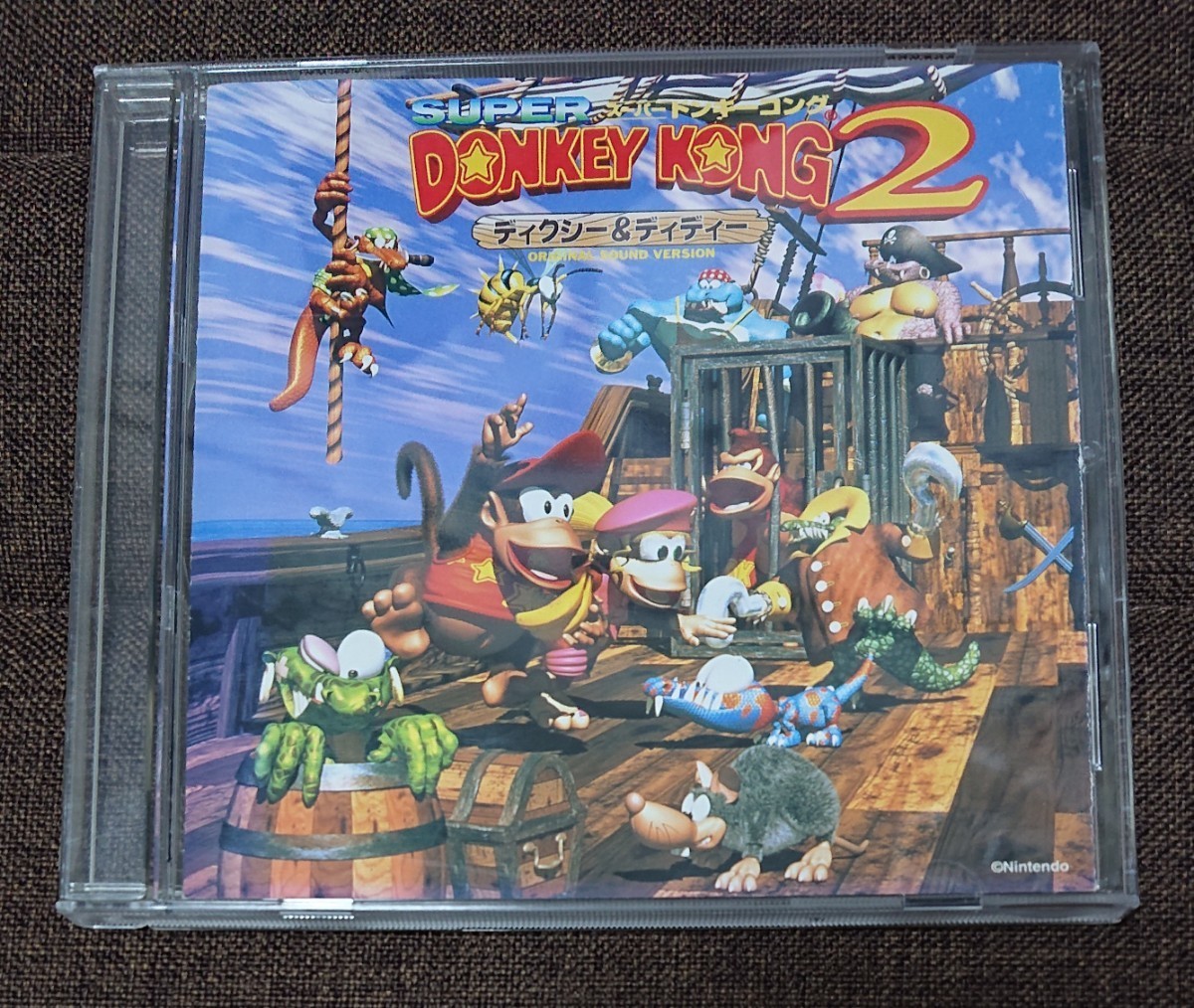 スーパードンキーコング2 Donkey Kong Country 2 オリジナルサウンドヴァージョン サウンドトラック CD ゲームミュージック サントラの画像1