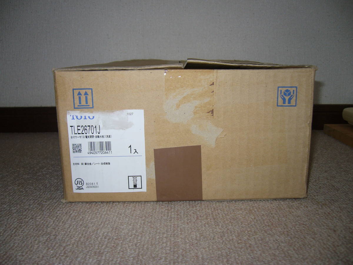 新品】 TOTO TLE26701J (発電式) 自動水栓 アクアオート 2021年 新品】 TOTO TLE26701J (発電式) 自動水栓 アクアオート 2021年