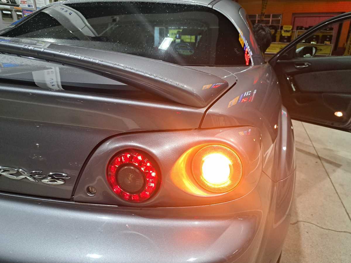 RX-8 rx8 SE3P 前期型 社外 テールランプ 社外 テール LEDテールランプ テールライト 点灯確認済み_画像9