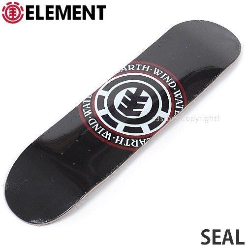 1円～ ELEMENT SEAL Ast 8.0 エレメント シール デッキ スケートボード スケボー 板 初心者 SKATEBOARD DECK [同梱不可]_画像1