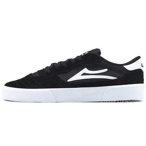 1円～ LAKAI CAMBRIDGE BLACK/WHITE SUEDE 26.0cm ラカイ ケンブリッジ スケボー スニーカー シューズ スケシュー 靴 [同梱不可]_画像2