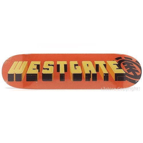 1円～ ELEMENT AC WESTGATE AST 8.0 エレメント AC ウェストゲート デッキ スケートボード スケボー ストリート 板 SKATE [同梱不可]_画像4