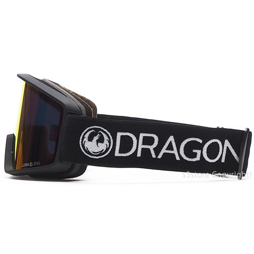 1円～ 22-23 DRAGON DXT OTG ASIAN FIT BLACK LUMALENS RED ION ドラゴン 2023 ジュニア キッズ スノー ゴーグル [同梱不可]_画像2