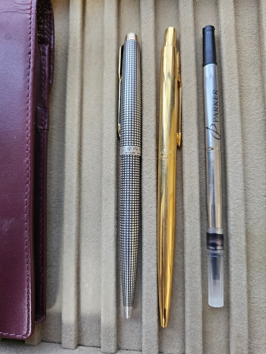 PARKER パーカー ボールペン スターリングシルバー ケース付き STERLING SILVER 激レア !_画像3