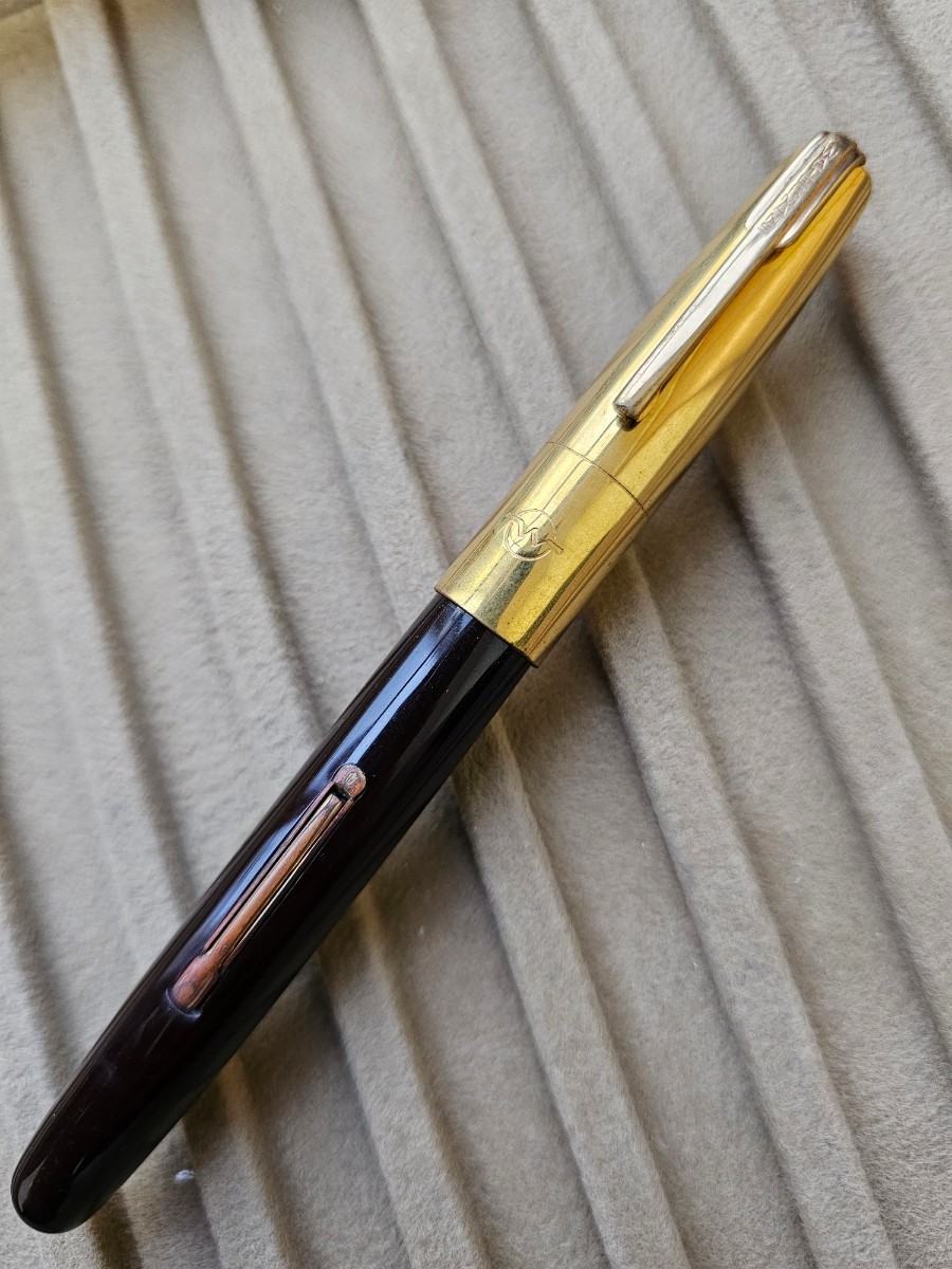 Перьевая ручка Waterman 14KT Antique Antique WATERMAN Super Rare!