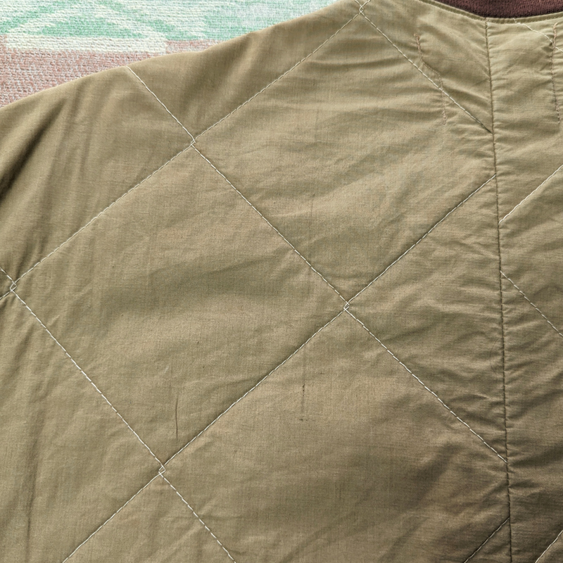 筆記体 黒タグ 【L.L.Bean】 50s WARMJOHNS Insulated Underwear / 50年代 キルティング ライナー ジャケット LLビーン ビンテージ 40s60s