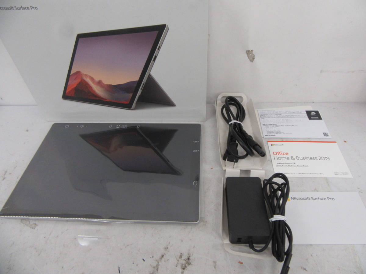  prompt decision / as good as new exhibition goods /Microsoft Microsoft /Surface Pro7/Core i3|4GB|SSD128GB/PVC-00012/ platinum /Windows 10
