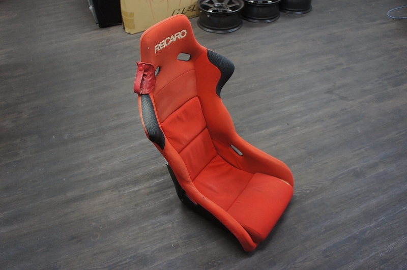 【RECARO】レカロ SPG SP-G フルバケットシート 赤 ベロアレッドの画像1