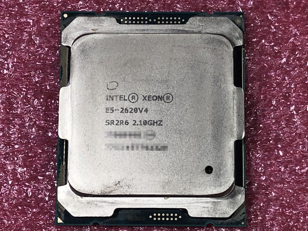 #1074 Intel Xeon E5-2620 v4 SR2R6 (2.10GHz/ 20MB/ LGA2011-3) 保証付の画像1