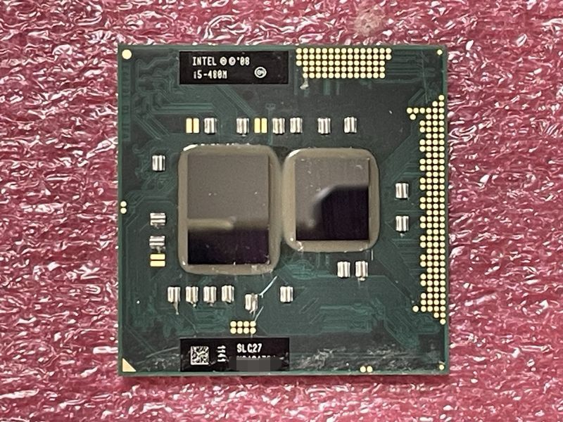 #1324 Intel Core i5-480M SLC27 (2.66GHz/ 3M/ Socket G1) 保証付_画像1