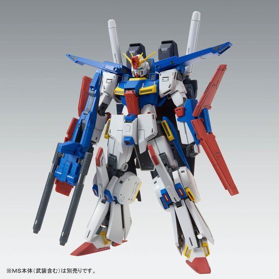 簡易梱包定形外510円対応☆ MG 1/100 ダブルゼータガンダム Ver.Ka 用 強化型拡張パーツ プレミアムバンダイ 限定 カトキ デカール ZZRG_画像3