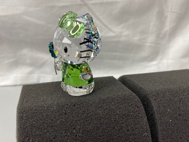 スワロフスキー （SWAROVSKI ） ハローキティ ラッキーチャーム（Hello Kitty Lucky Charm）置物 フィギュリン 5004741の画像3