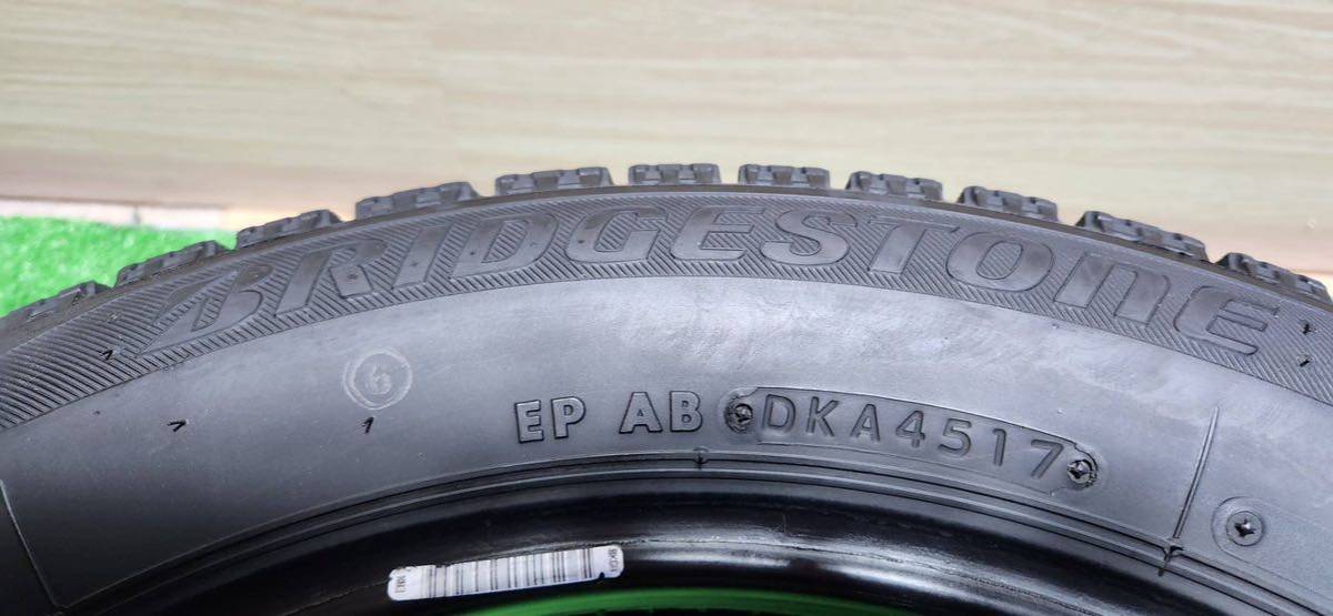 中古タイヤ　BRIDGESTONE BLIZZAK VRX 175/60R16 82Q 年古激安　送料無料　ラクティス　スタッドレス　ブリヂストン A190_画像5