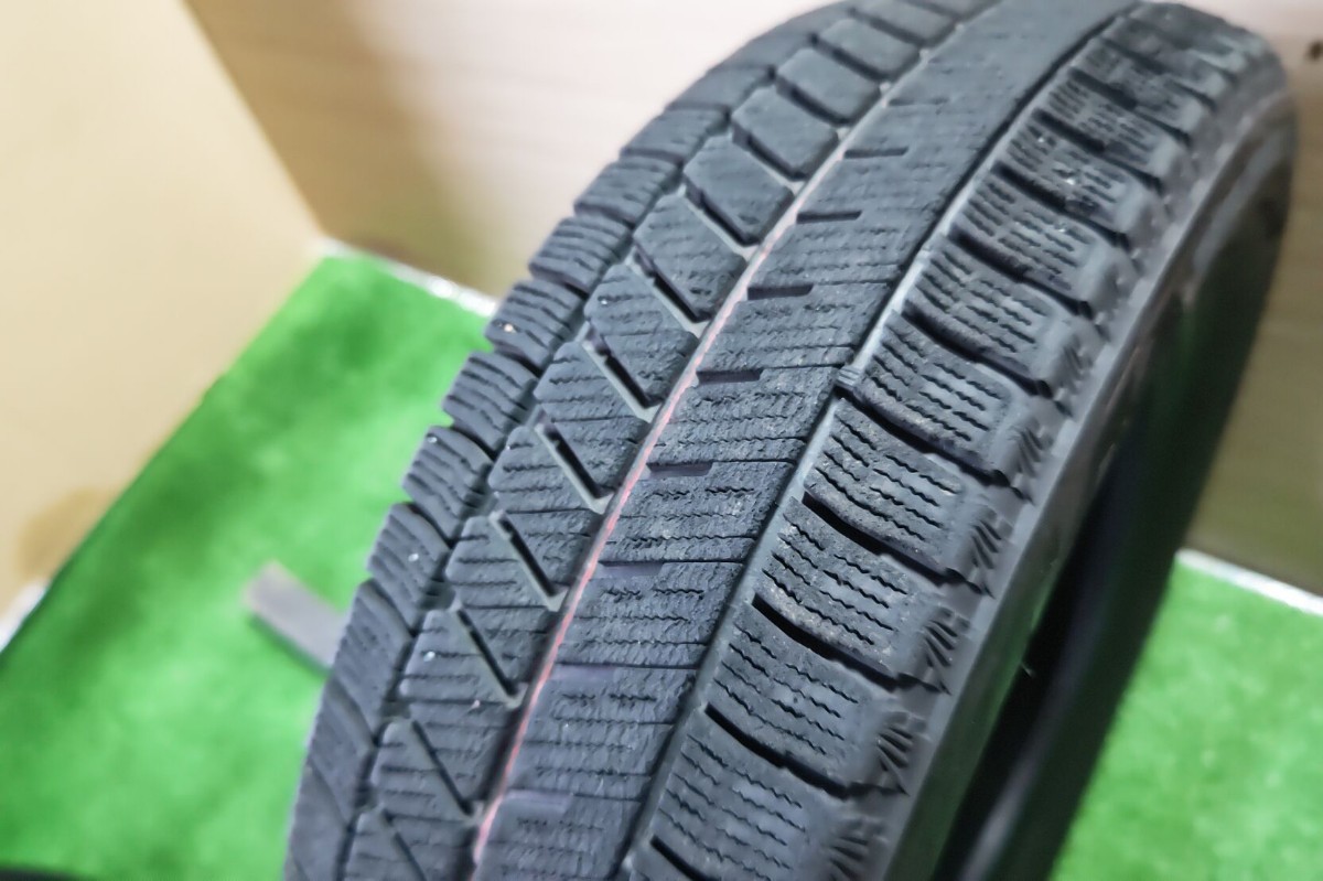 中古タイヤ BRIDGESTONE BLIZZAK VRX3 155/65R14 75Q ルークス N-BOX AZワゴン ワゴンR タント スペーシア ムーヴ 等 A267_画像3