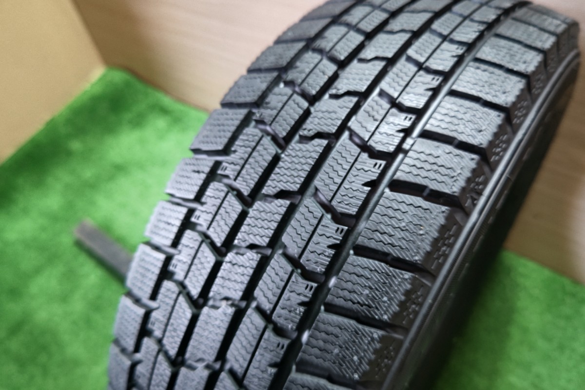 中古タイヤ GOODYEAR ICENAVI 7185/60R15 84Q フィットシャトル アクア シエンタ スイフト等 バリ溝 A260_画像3