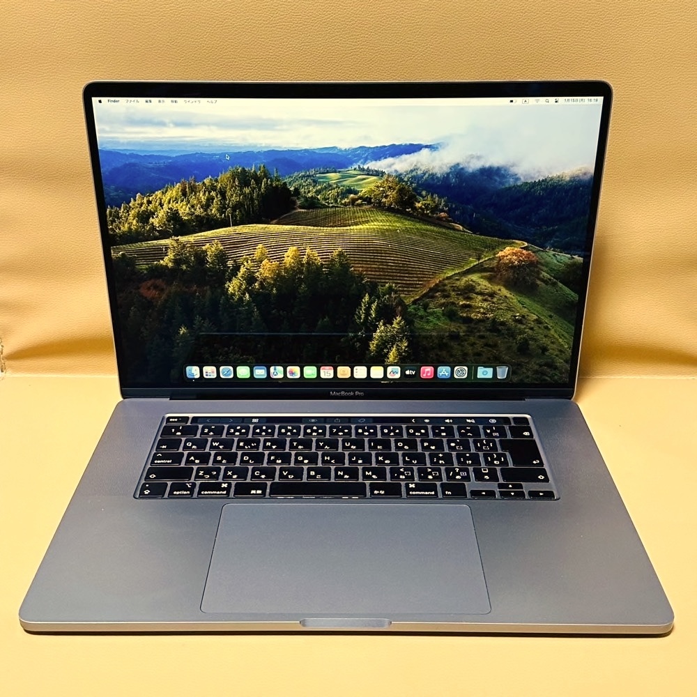 最上級 Apple Macbook Pro 16 2019 スペースグレー i9 2.4GHz/Radeon Pro 5500M 8GB/メモリ64 GB/ 2TB SSD/Sonoma & Windows 11 Pro #524_画像2