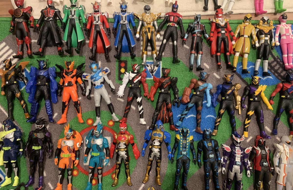 仮面ライダー フィギュア ソフビ 大量セット まとめセット 仮面ライダー フィギュア ソフビ 大量セット まとめセット