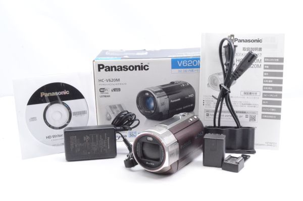 ★Panasonic パナソニック HC-V620M-T ブラウン★元箱付き#H0042401069A