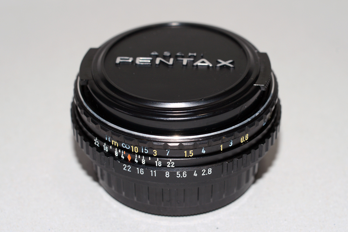ペンタックス smc PENTAX-M 40ｍｍ F2.8 Kマウント パンケーキレンズ_画像9