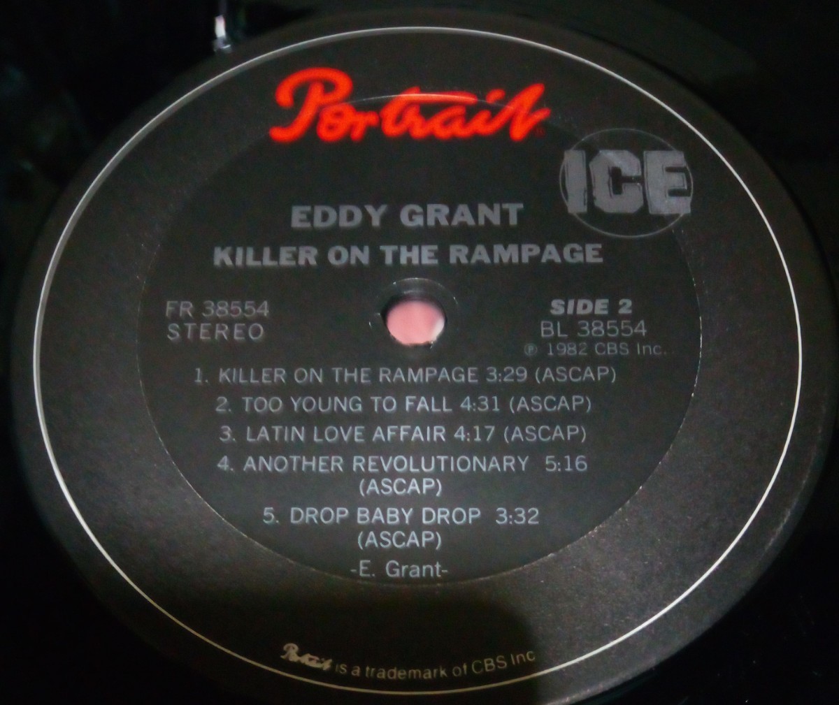 【LP/US盤】Eddy Grant /Killer On The Rampage / Electric Avenue(全米・全英2位)/ I Don't Wanna Dance(全英1位) エディ・グラント_画像6