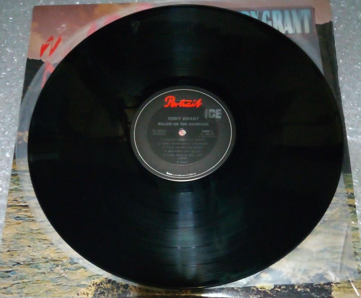 【LP/US盤】Eddy Grant /Killer On The Rampage / Electric Avenue(全米・全英2位)/ I Don't Wanna Dance(全英1位) エディ・グラント_画像5