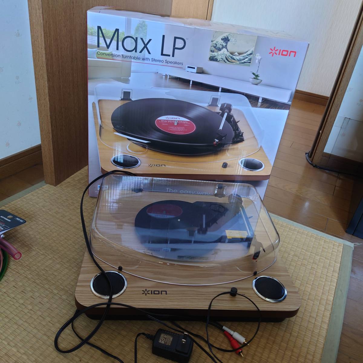 ☆ION AUDIO Max LP アナログレコードプレーヤー アイオンオーディオ中古美品☆_画像3