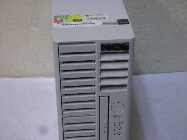 NEC Express 5800/T110i-S(N8100-2512Y)Xeon QuadCore E3 1220 V6 3GHz/8GB/SATA 2TB x 2 水冷_画像2