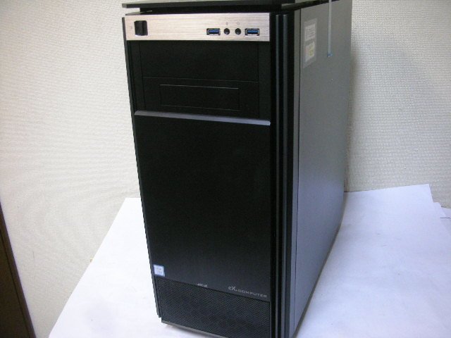 ex Computer ワークステーションモデル(WA9J-D190/ZT)Core i9 9900K 3.6GHz/32GB/SSD M.2 1TB/GeForce RTX 2080 Ti_画像1