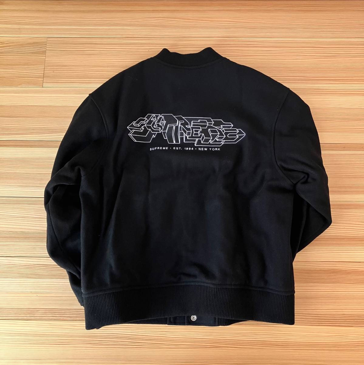 Supreme Delta Logo Varsity Jacket Large_画像3