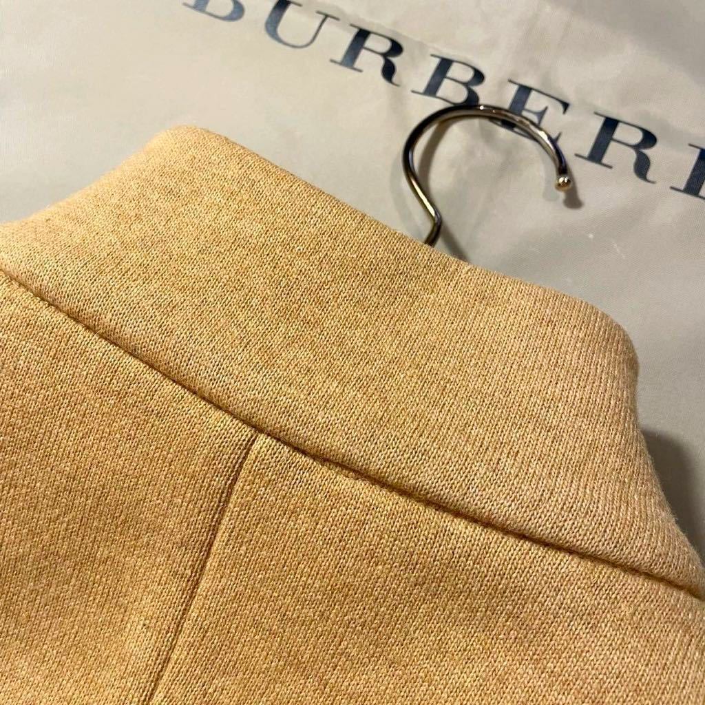 L12【高級なスペイン製】定価14万●美品BURBERRY LONDON●高級ウールトレンチコート　バーバリーコート　レディース　大きめ/42_画像9