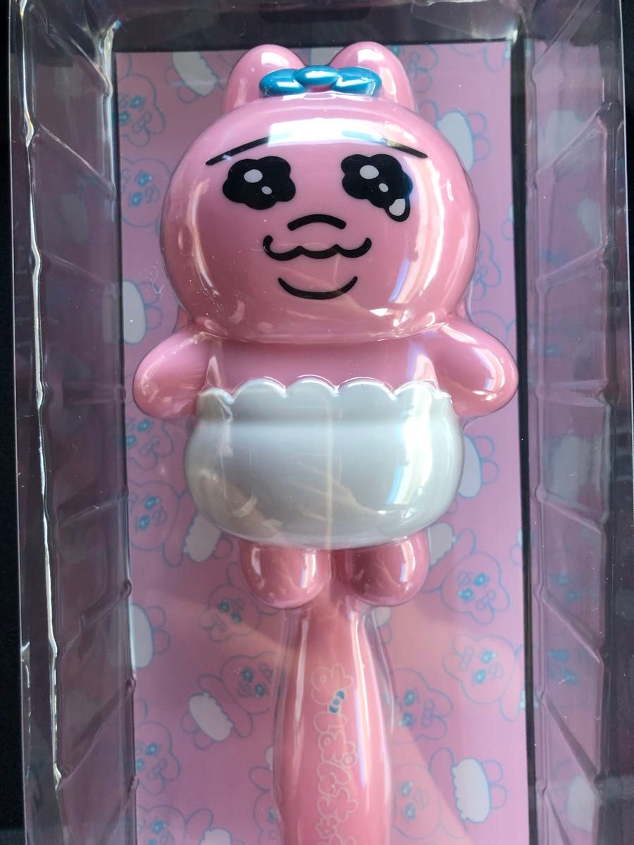 ☆完売品☆ おぱんちゅうさぎ んぽちゃむ ヘアブラシ ダイカットブラシ