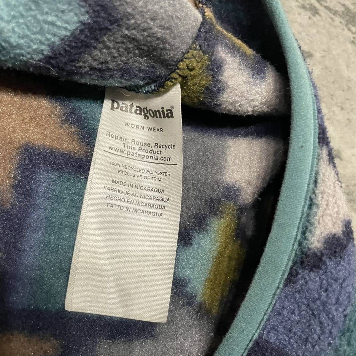 超美品 2019年製 希少 総柄 Patagonia パタゴニア シンチラ 超美品 2019年製 希少 総柄 Patagonia パタゴニア シンチラ