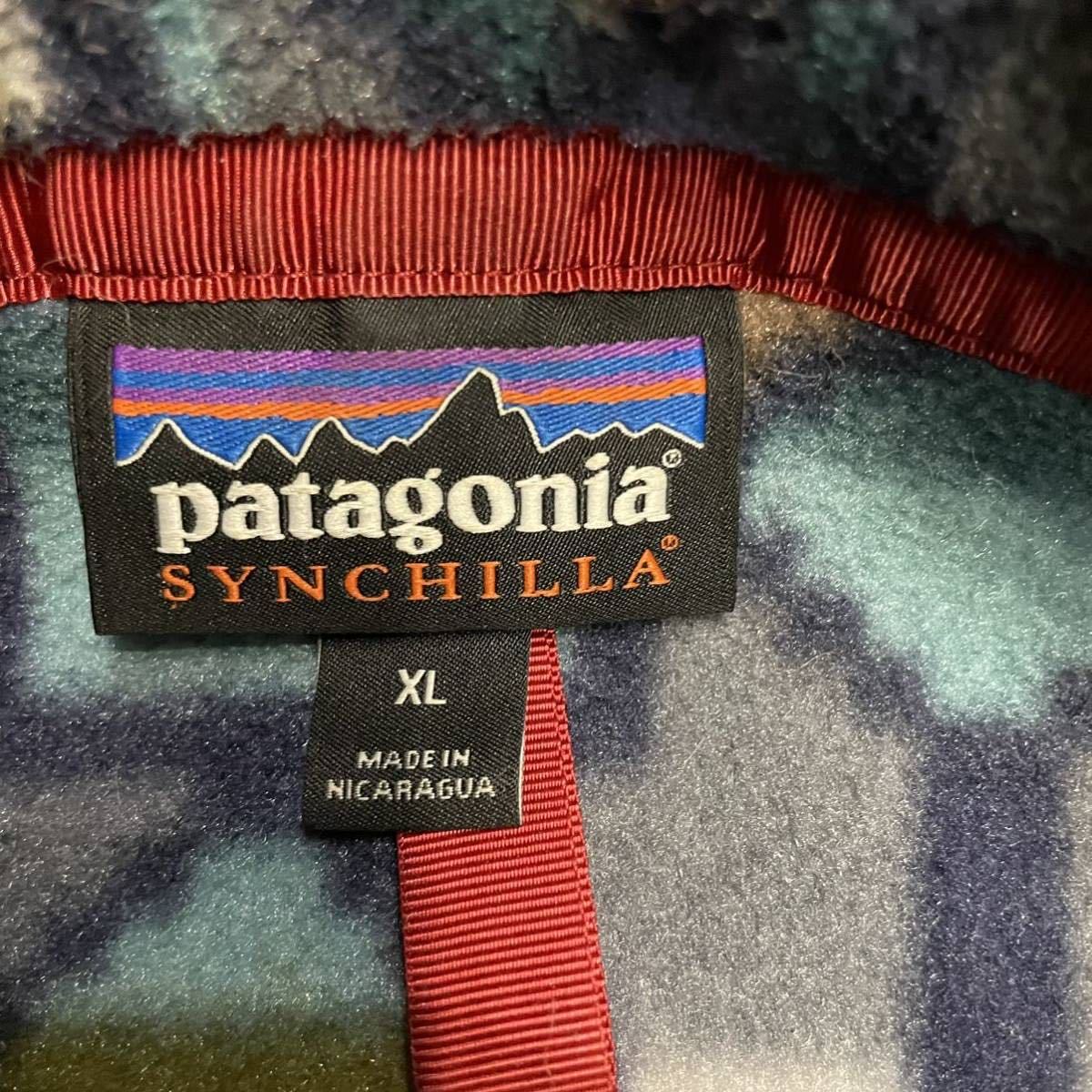 超美品 2019年製 希少 総柄 Patagonia パタゴニア シンチラ 超美品 2019年製 希少 総柄 Patagonia パタゴニア シンチラ