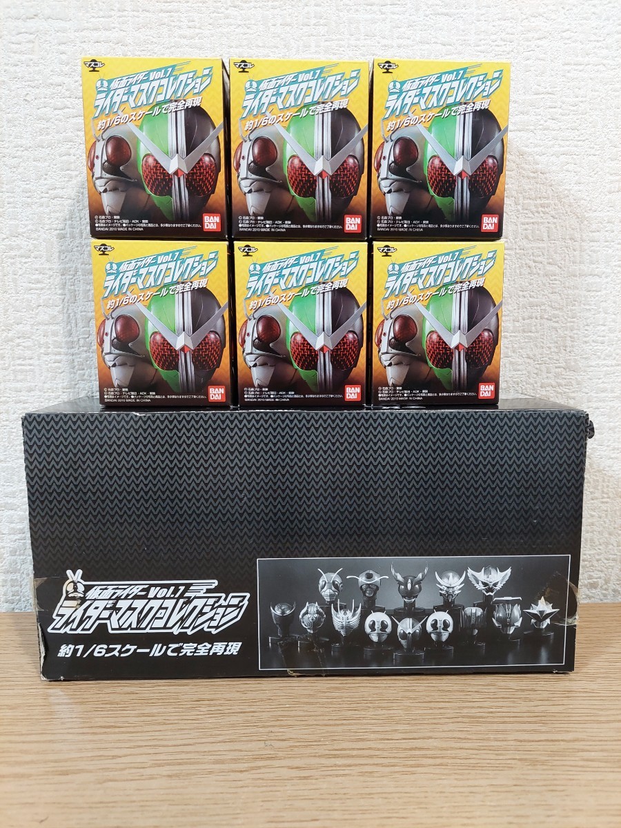 バンダイ　マスコレ　仮面ライダー Vol.7　ライダー マスクコレクション 14個セット_画像1