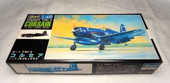 ハセガワ　1/48　F4U-4　コルセア　内袋未開封　　_画像1