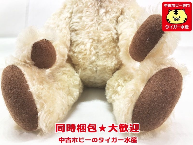 芦屋 KUMAYA　テディベア　KUMAYA BEARS　日本製　ぬいぐるみ　高さ約25cm(座位)　本体のみ　同梱OK　1円スタート★S_画像3