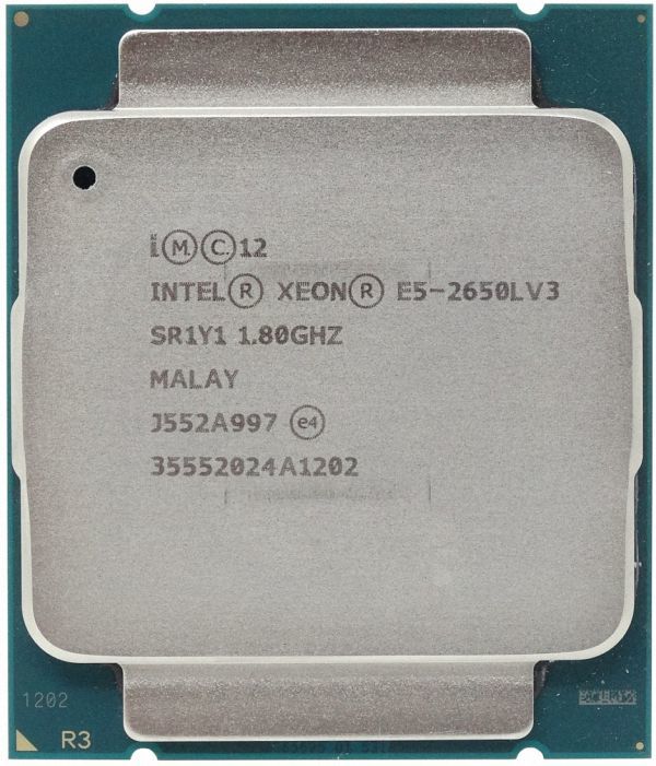 Intel Xeon E5-2650L v3 SR1Y1 12C 1.8GHz 30MB 65W LGA2011-3 DDR4-2133_画像1