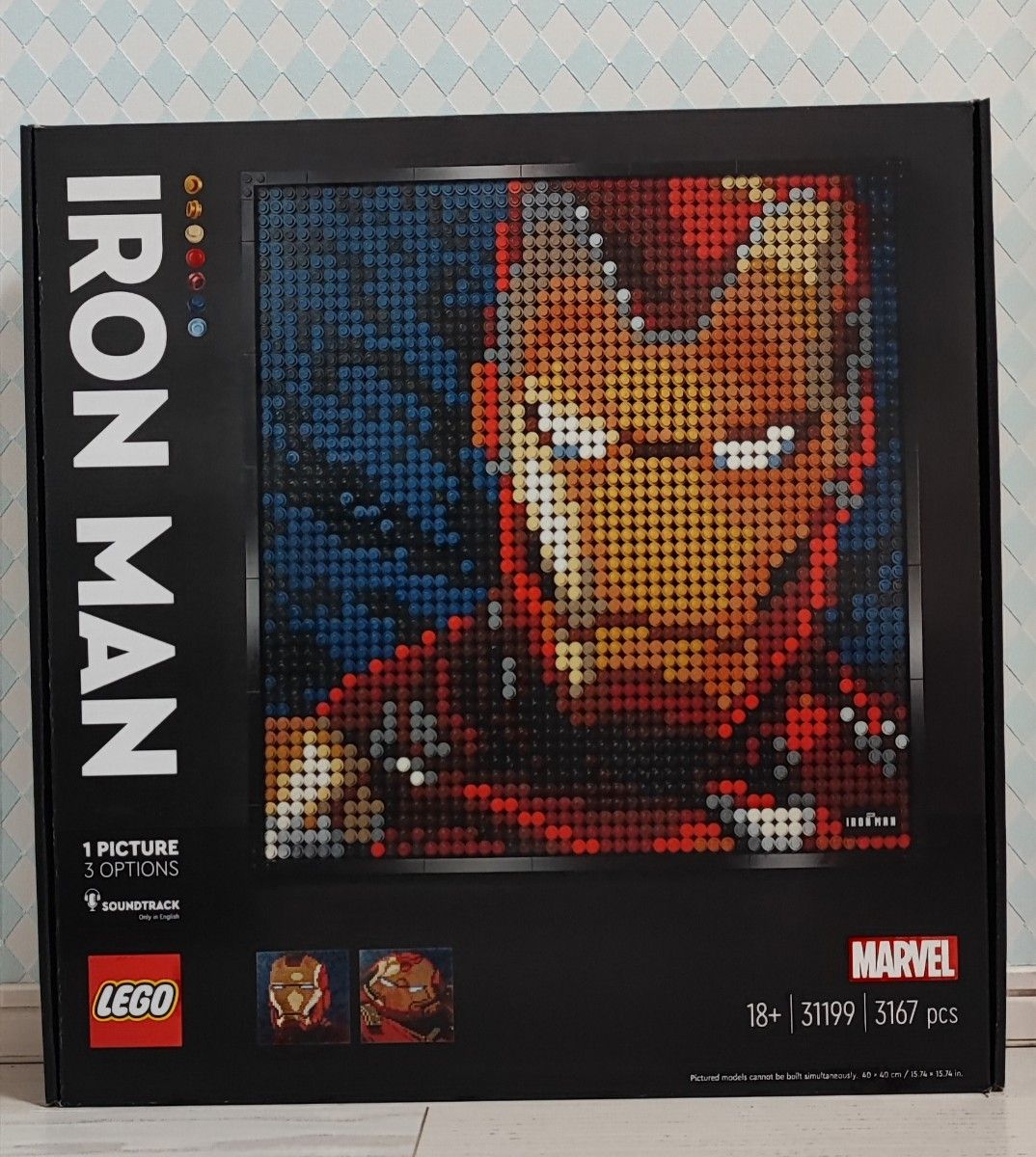 レゴ LEGO レゴアート マーベルスタジオ アイアンマン 31199