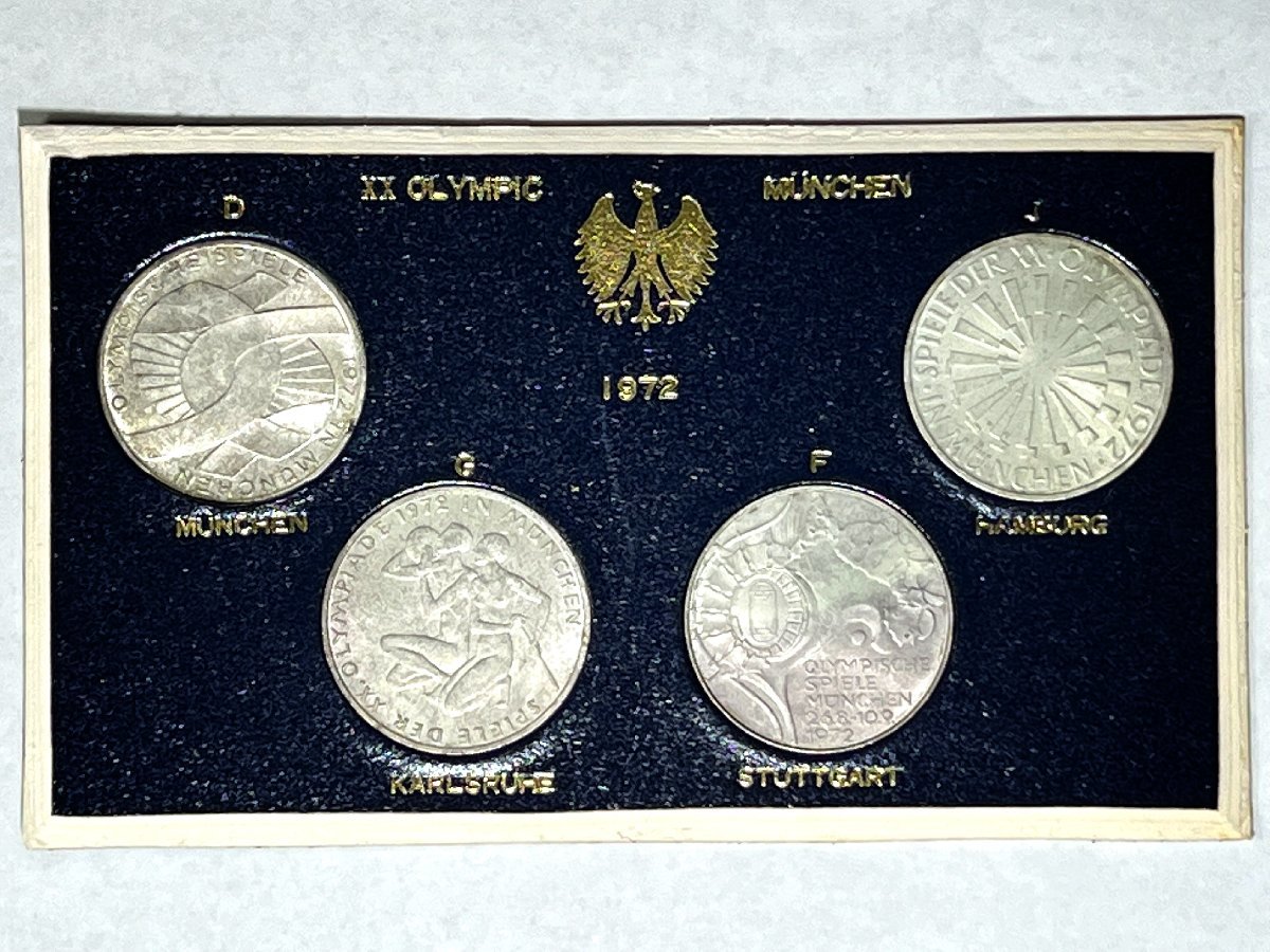 1972 ミュンヘンオリンピック　1976 モントリオールオリンピック　1968 メキシコオリンピック　記念硬貨　銀貨　コイン_画像2