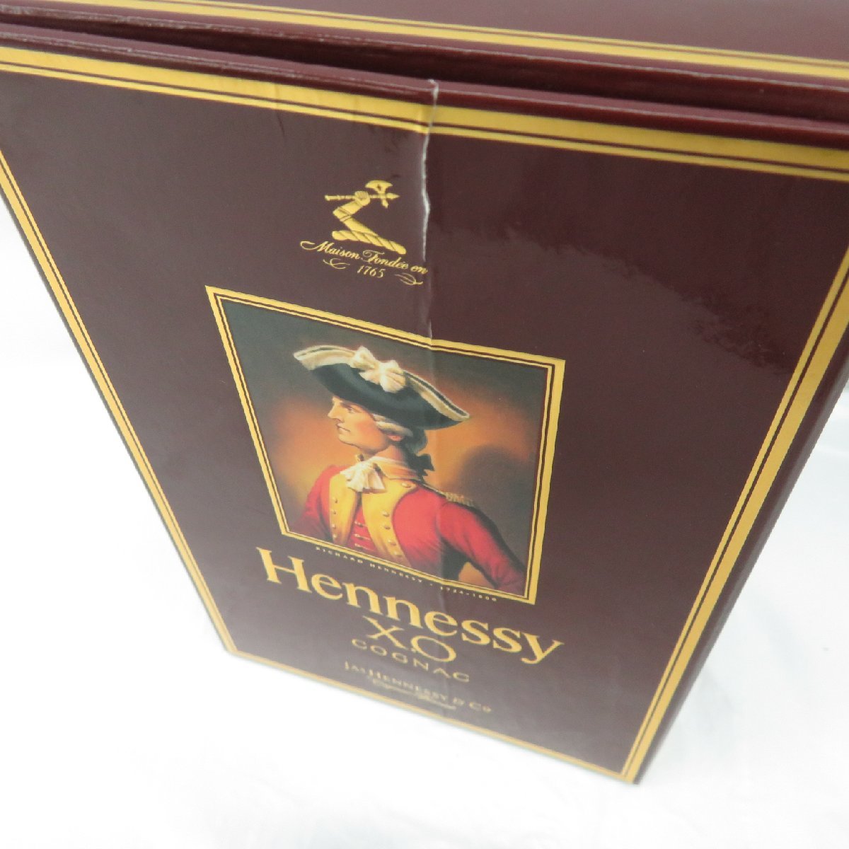 【未開栓】Hennessy ヘネシー XO 金キャップ クリアボトル ブランデー 700ml 40% 箱付 11474202 0110_画像10