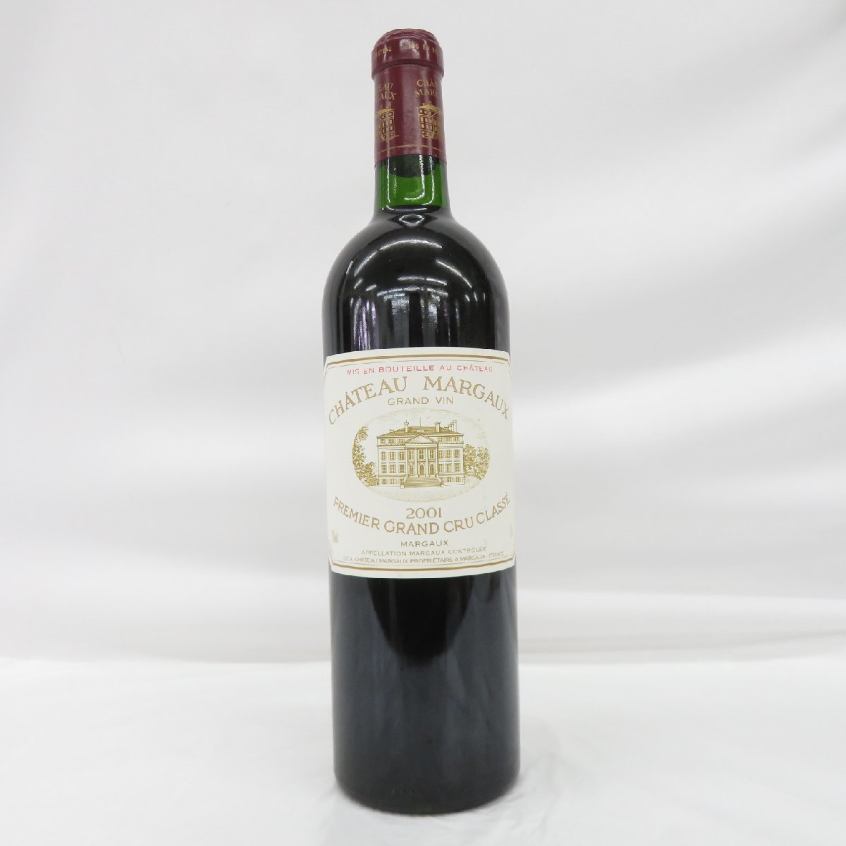 【未開栓】CHATEAU MARGAUX シャトー・マルゴー 2001 赤 ワイン 750ml 13% ※目減り有 842126046 0114_画像1