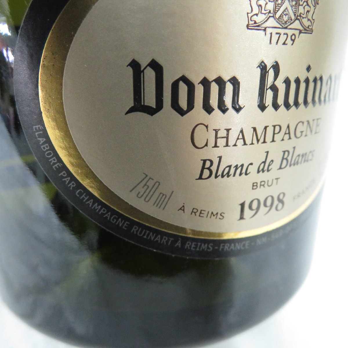 【未開栓】Dom Ruinart ドン・ルイナール ブラン・ド・ブラン 1998 ブリュット シャンパン 750ml 12.5% 11482587 0119_画像4